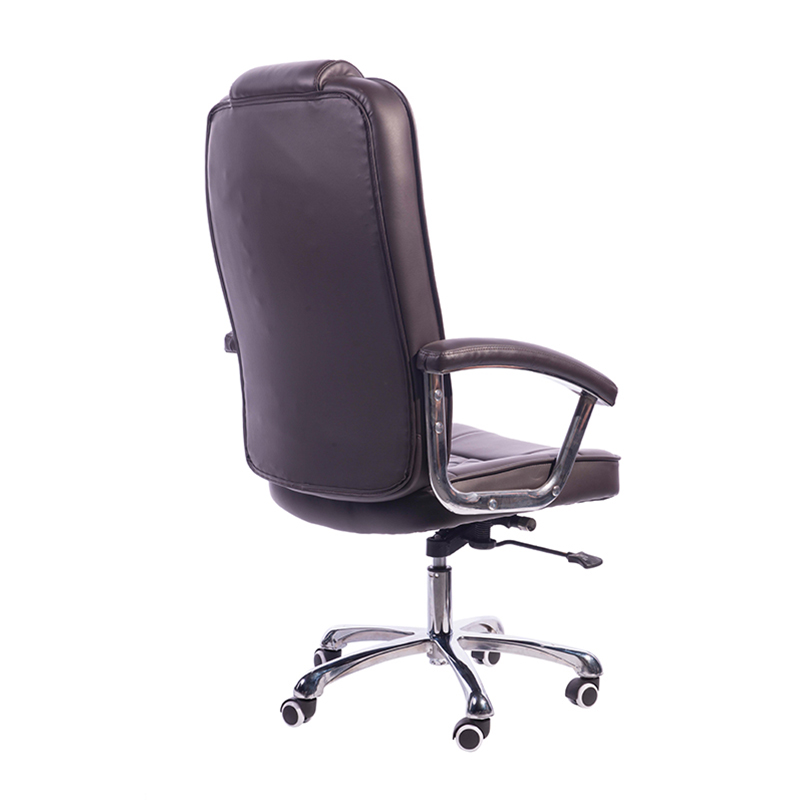 PU Executive Brown Leather Office Boss Chair SK-961M